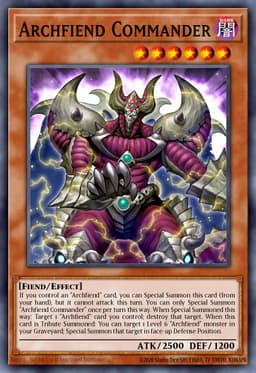 Archfiend Commander