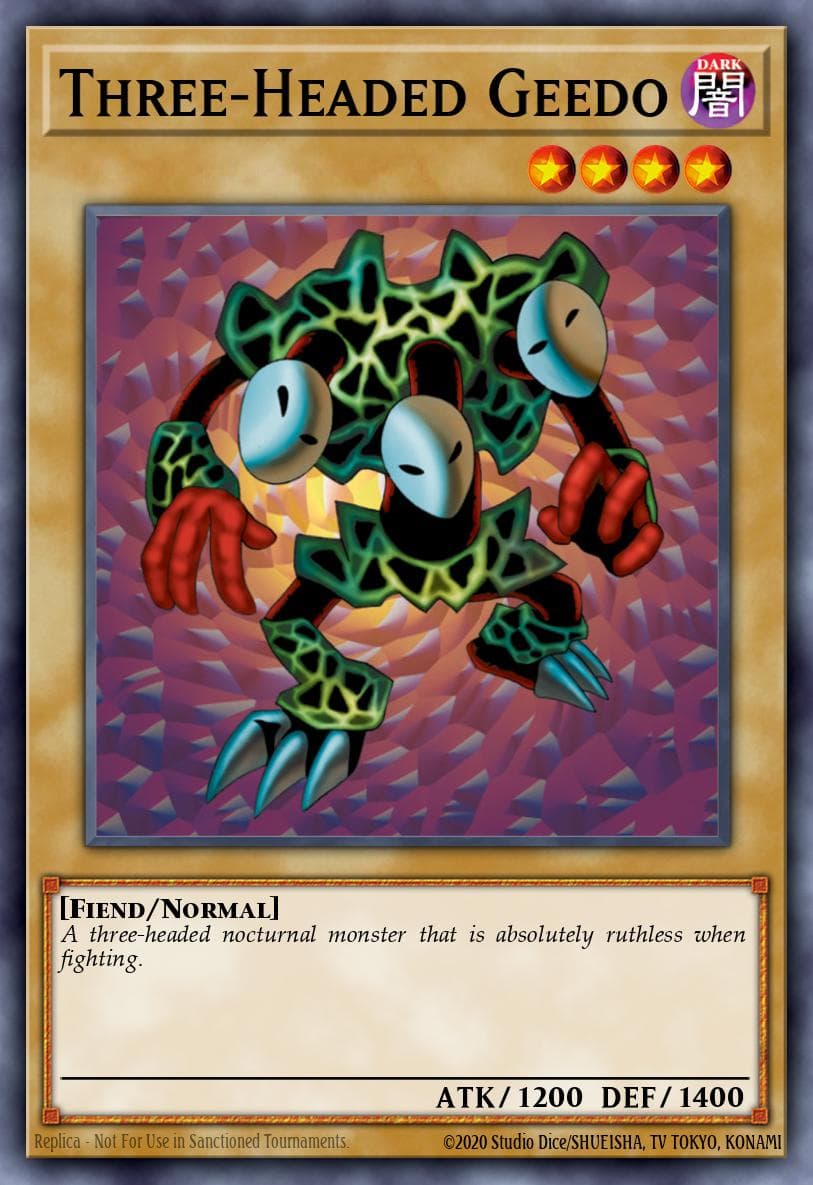 Three-Headed Geedo