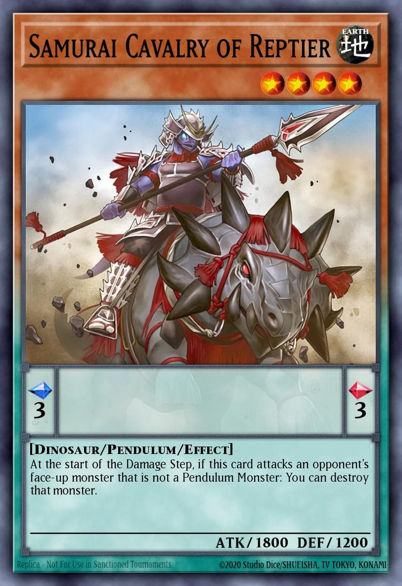Samurai Cavalry of Reptier