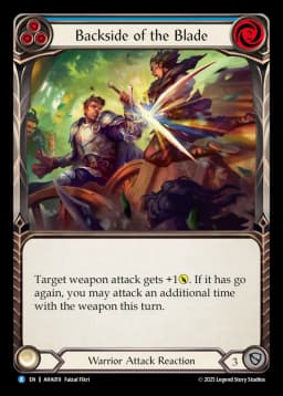 Backside of the Blade