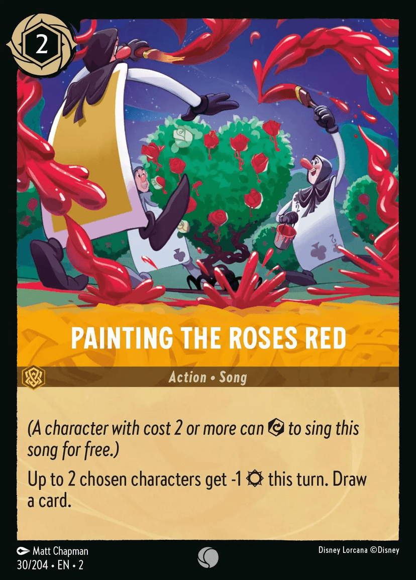 Painting the Roses Red