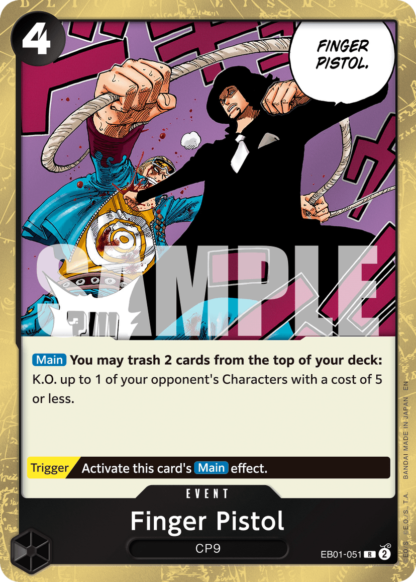 Finger Pistol (Reprint)
