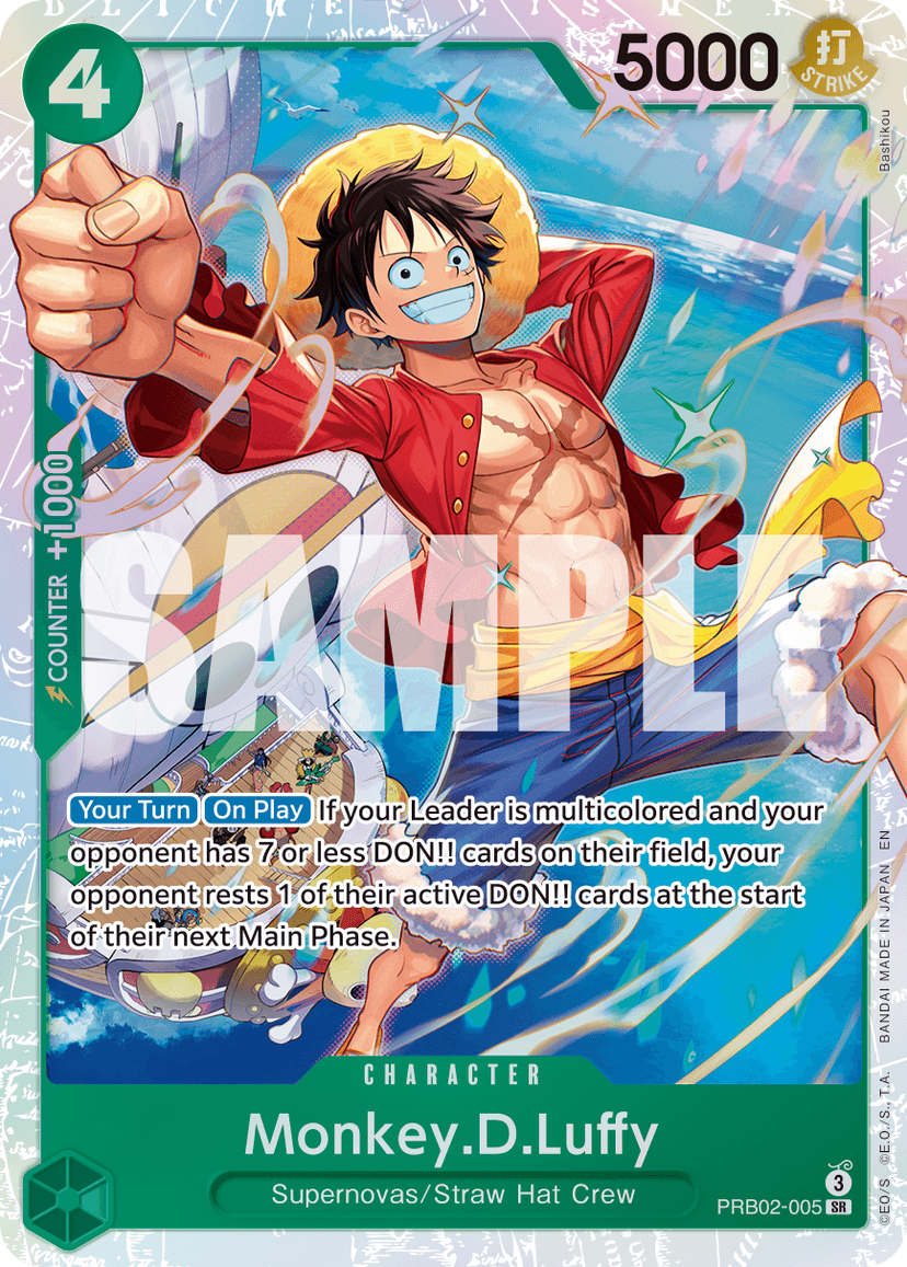 Monkey.D.Luffy - PRB02-005