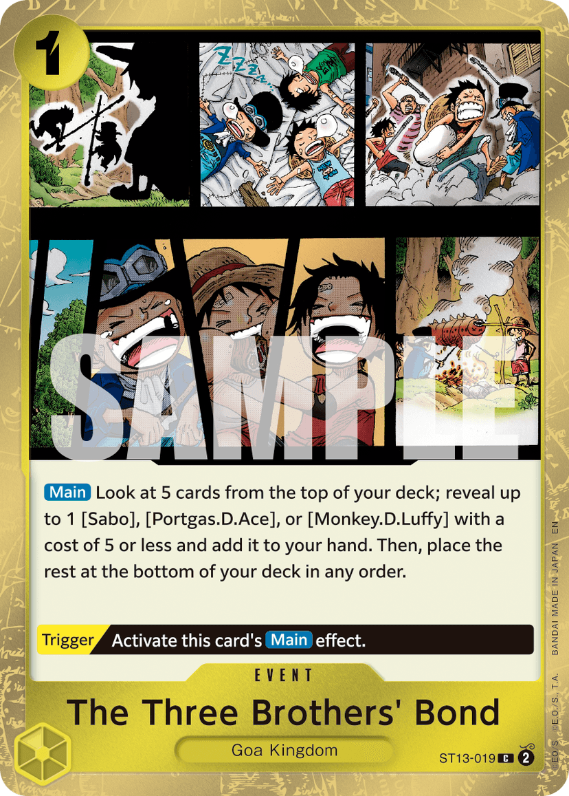 The Three Brothers' Bond (Pirate Foil)