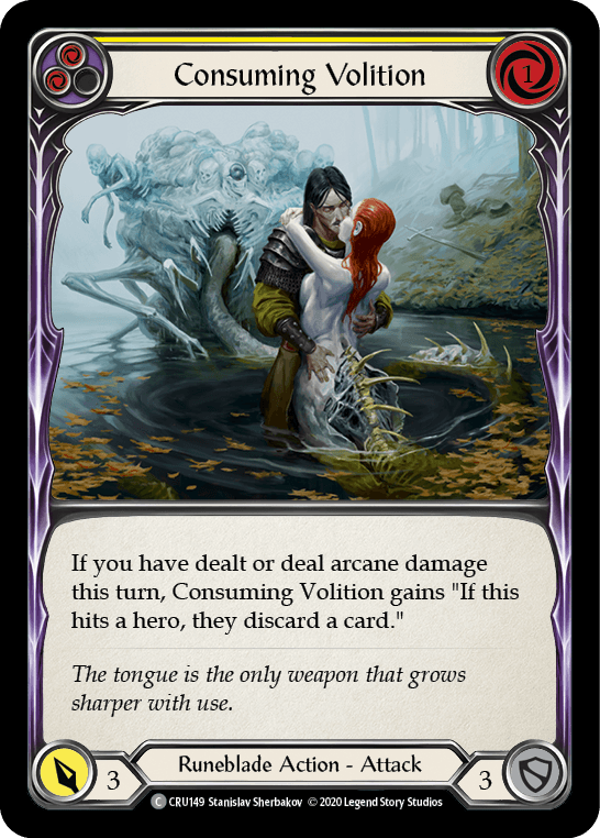 Consuming Volition