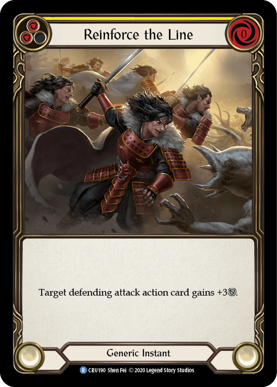 Reinforce the Line