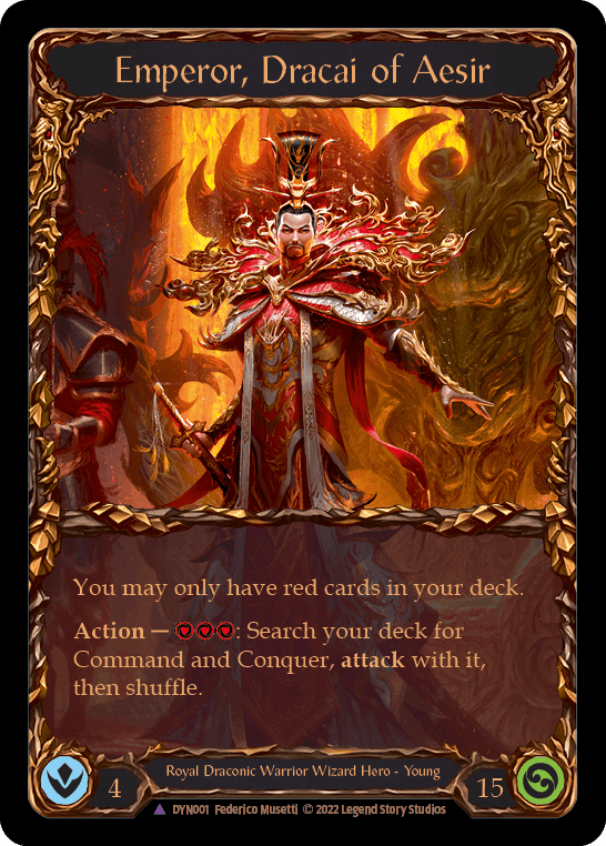 Emperor, Dracai of Aesir