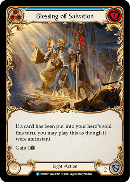 Blessing of Salvation