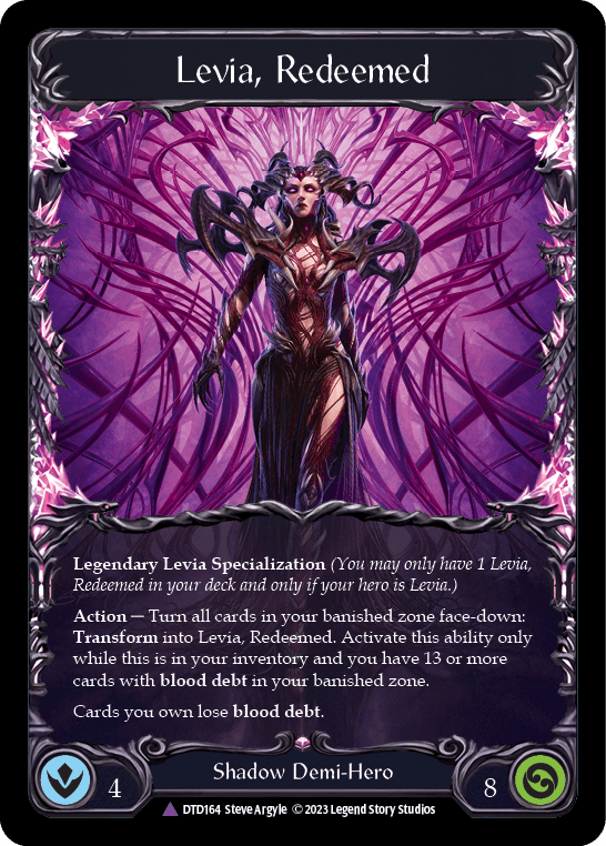 Levia, Redeemed
