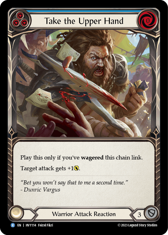 Take the Upper Hand