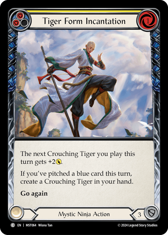 Tiger Form Incantation