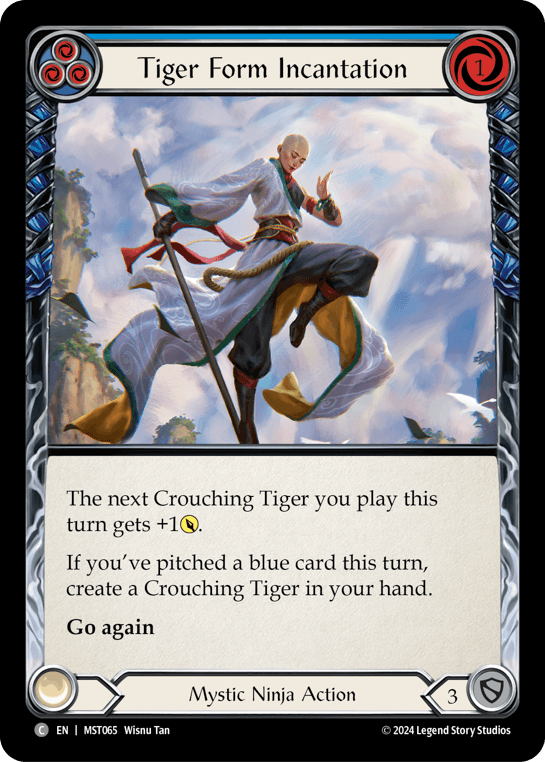 Tiger Form Incantation