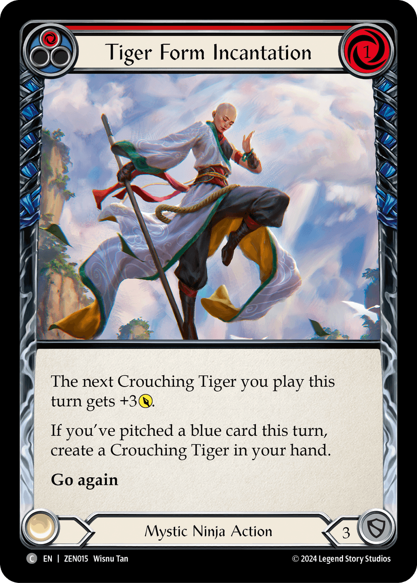Tiger Form Incantation