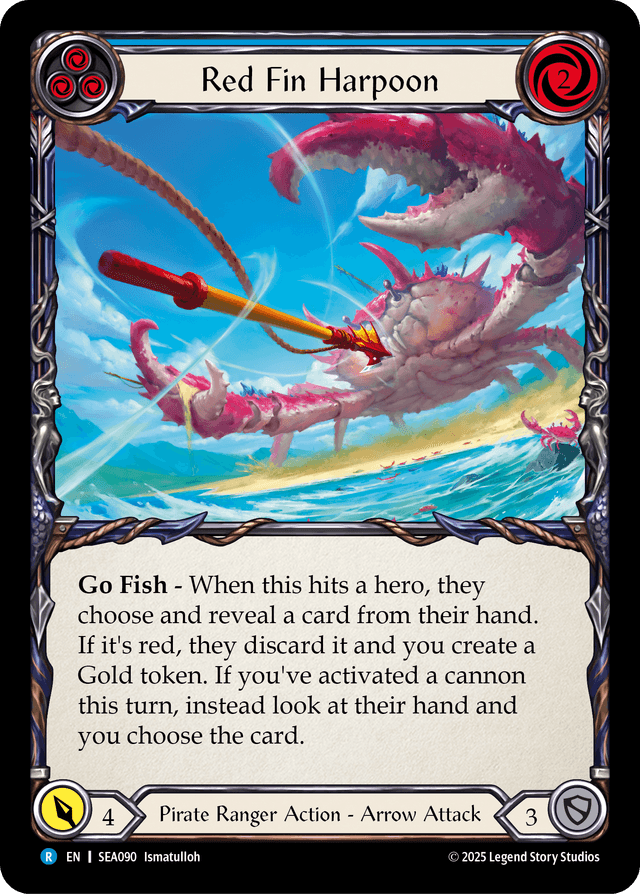 Red Fin Harpoon