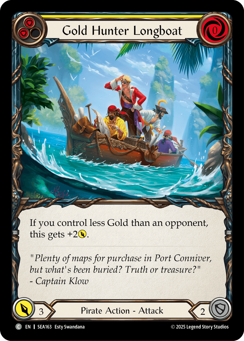 Gold Hunter Longboat