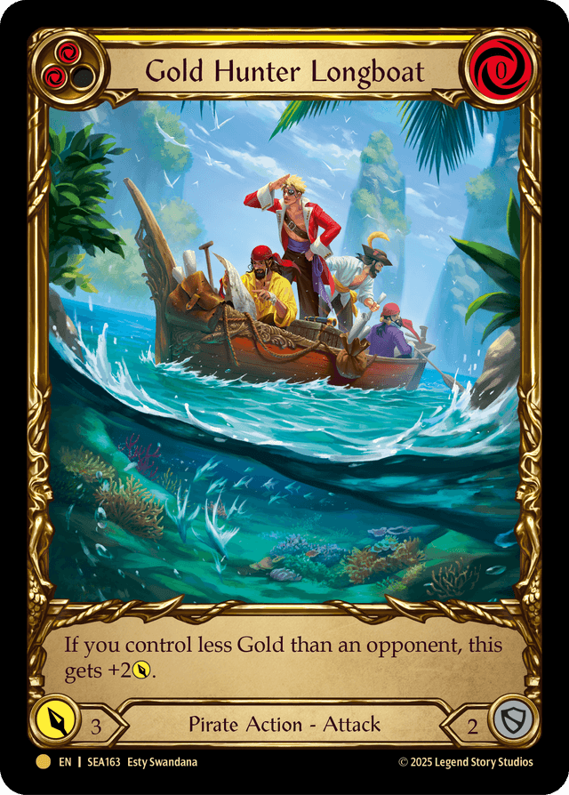 Gold Hunter Longboat