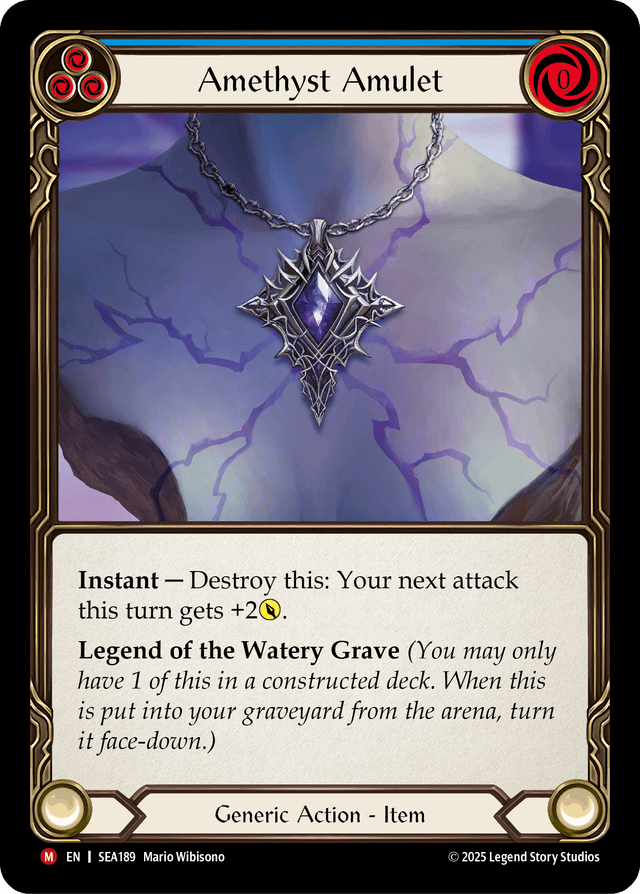 Amethyst Amulet