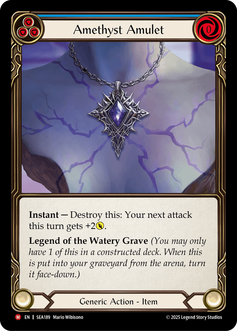 Amethyst Amulet