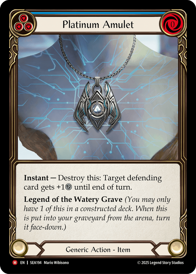 Platinum Amulet