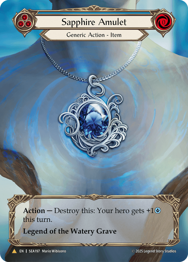 Sapphire Amulet