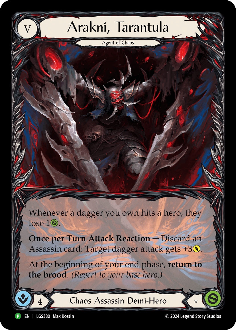 Arakni, Tarantula
