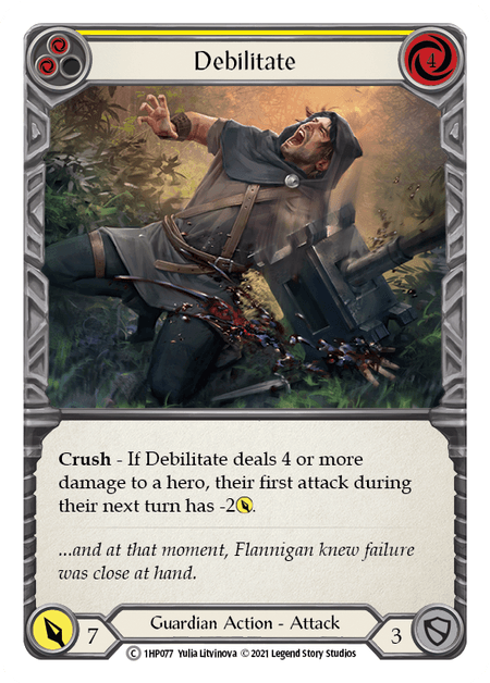 Debilitate