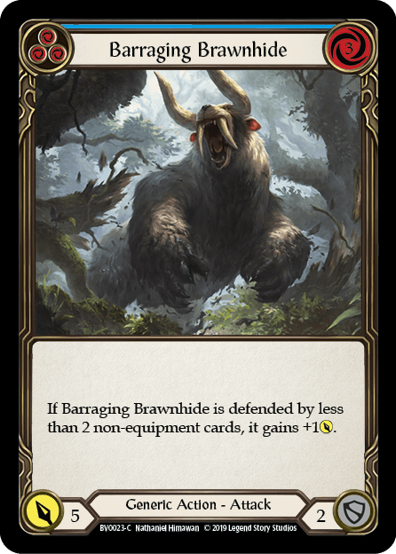 Barraging Brawnhide