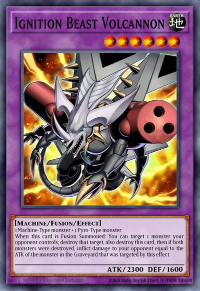 Ignition Beast Volcannon