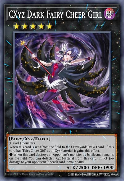 CXyz Dark Fairy Cheer Girl