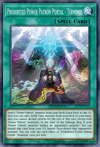 Prohibited Power Patron Portal - Terminus
