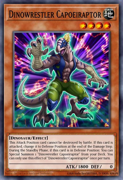 Dinowrestler Capoeiraptor