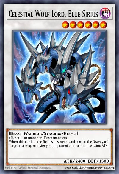 Celestial Wolf Lord, Blue Sirius