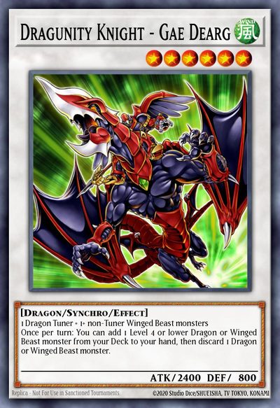 Dragunity Knight - Gae Dearg
