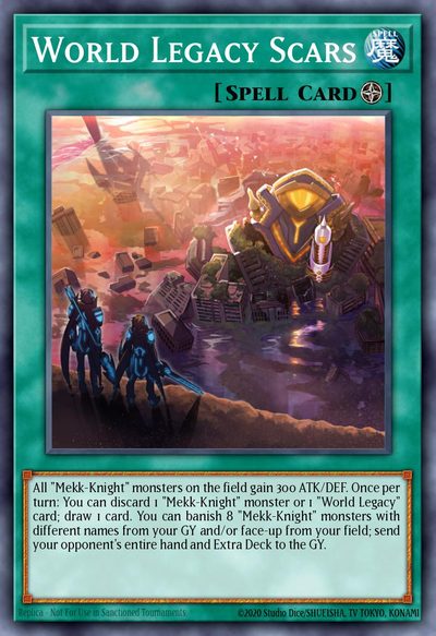 World Legacy Scars