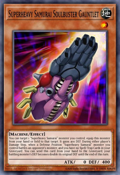 Superheavy Samurai Soulbuster Gauntlet