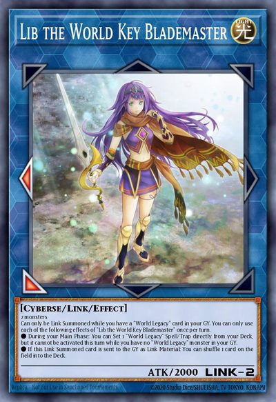Lib the World Key Blademaster