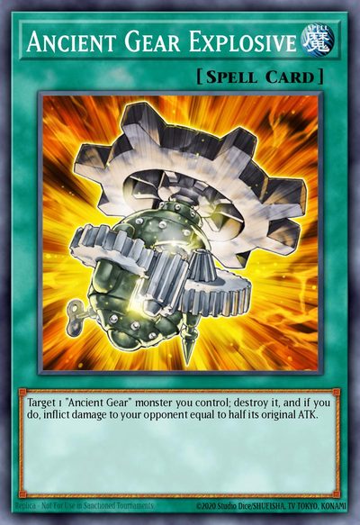 Ancient Gear Explosive