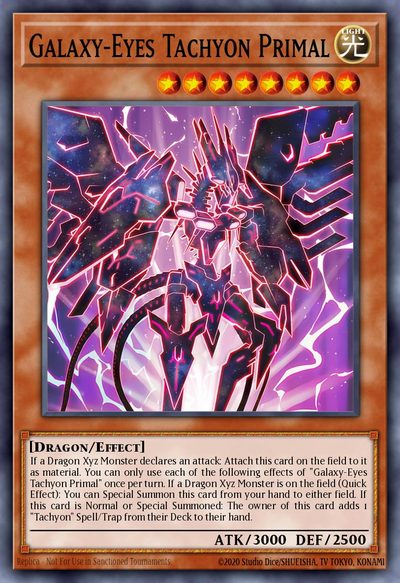Galaxy-Eyes Tachyon Primal