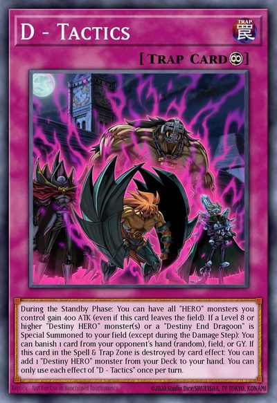 D - Tactics