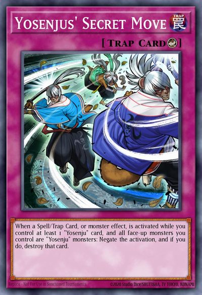Yosenjus' Secret Move