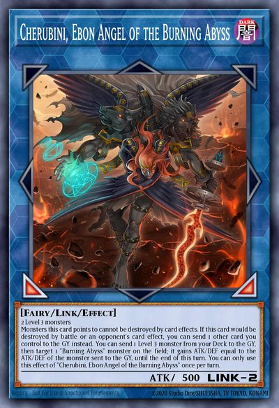 Cherubini, Ebon Angel of the Burning Abyss