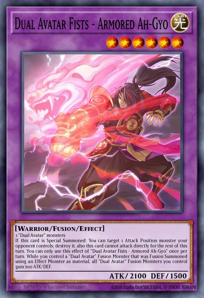 Dual Avatar Fists - Armored Ah-Gyo