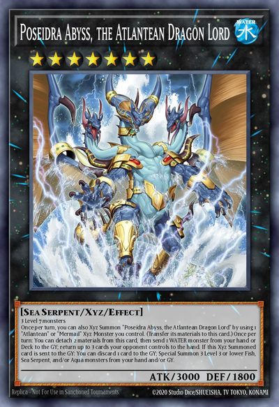 Poseidra Abyss, the Atlantean Dragon Lord