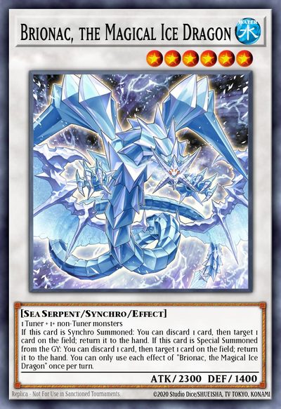 Brionac, the Magical Ice Dragon