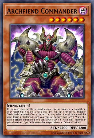 Archfiend Commander