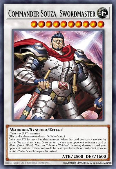 Commander Souza, Swordmaster
