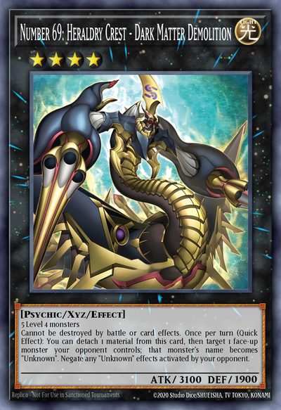 Number 69: Heraldry Crest - Dark Matter Demolition