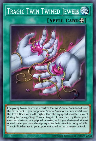 Tragic Twin Twined Jewels