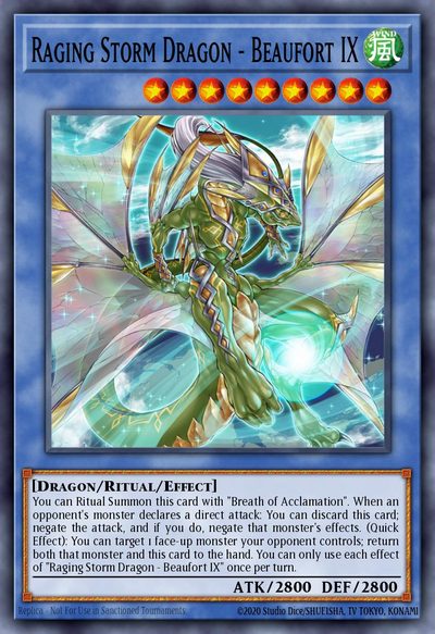 Raging Storm Dragon - Beaufort IX
