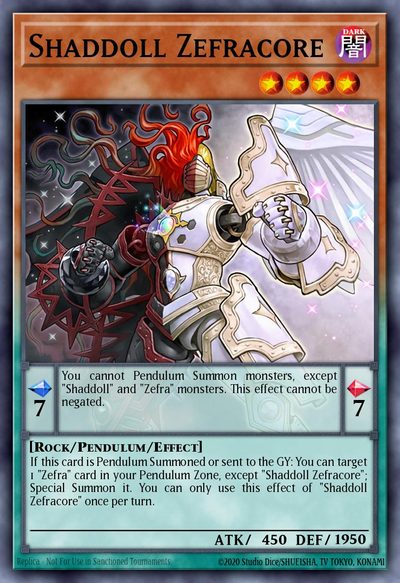 Shaddoll Zefracore
